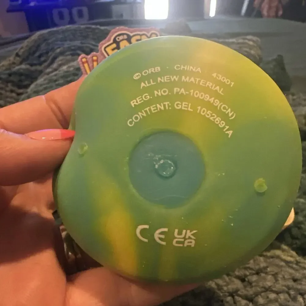 Orb Easy Squeeze Tie Dye Dumplings Toy Pack [Green/Yellow Color] Kohls Tie Dye